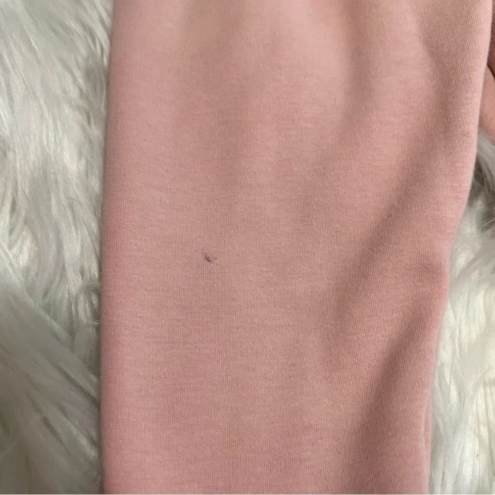 Baby Gap Girls Size 18-24 Months Sweatpants Light Pink Fleece Lined Drawstring